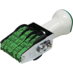 サンビー サンビー TKA-D04 テクノタッチ回転印 欧文 4号日付 明朝体 年号2連式