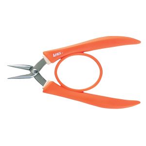 兼古製作所 アネックス Anex アネックス 252 ステンレス製精密ラバーグリップヤットコ 片丸 135mm ピンセットおまけ付 Anex 兼古製作所