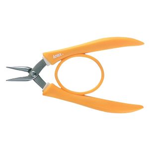 兼古製作所 アネックス Anex アネックス 253 ステンレス製精密ラバーグリップやっとこ 両丸 135mm ピンセットおまけ付 Anex 兼古製作所
