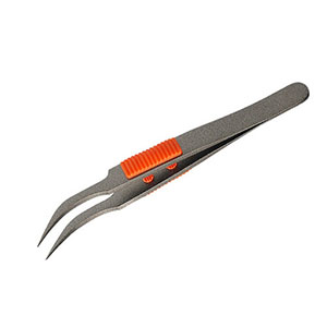 兼古製作所 アネックス Anex アネックス 225 ラバーグリップ付ステンレスピンセット 先細鷲型 115mm Anex 兼古製作所