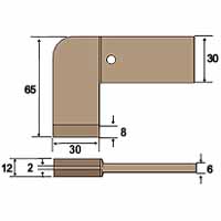 白光 HAKKO 白光 365-T ジュニア用 交換こて先.L型 HAKKO