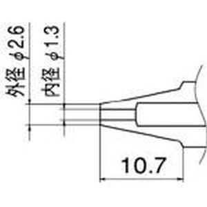 白光 HAKKO 白光 N1-13 ノズル N1シリーズ交換ノズル 1.3mm HAKKO