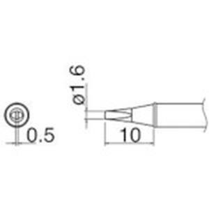 白光 HAKKO 白光 T31-03D16 こて先 1.6D型 HAKKO