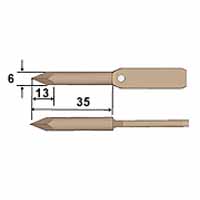 白光 HAKKO 白光 321-T ジュニア用 交換こて先.I型 HAKKO