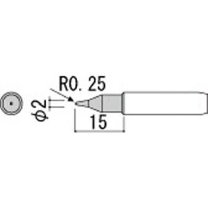 白光 HAKKO 白光 900Mシリーズ交換こて先 900M-T-S4 S4型