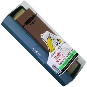 フチオカ 亀印 フチオカ GM-1000P 高級台付デラックス中砥石 1000 中 仕上砥 185x65x20mm