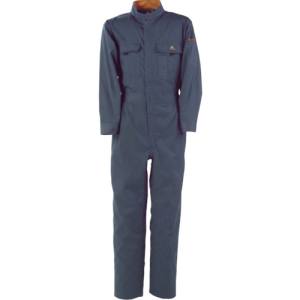カジメイク カジメイク 6609 T/C長袖つなぎ服 チャコールグレー 4Lサイズ 6609-74-4L