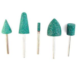 サンフレックス Sumflex サンフレックス No.3450 軸付砥石 非鉄用 ＧＣ材 3mm径 5本組セット Sumflex