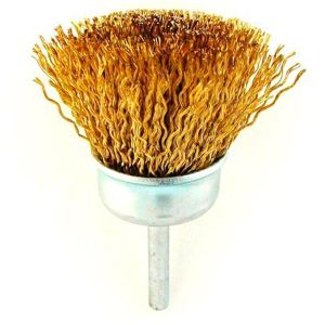 サンフレックス Sumflex サンフレックス No.4106 軸付カップ型ワイヤーブラシ 50mm径 キンセン Sumflex