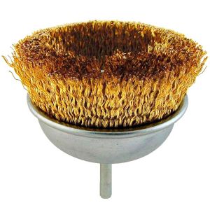 サンフレックス Sumflex サンフレックス No.4108 軸付カップ型ワイヤーブラシ 75mm径 キンセン Sumflex