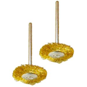 サンフレックス Sumflex サンフレックス J-151 真鍮ブラシホイール型 2本入り Sumflex