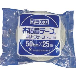 寺岡製作所 TERAOKA 寺岡製作所 145 GR-50X25 カラーオリーブテープ 145 緑 50mmX25M