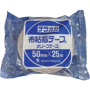 寺岡製作所 TERAOKA 寺岡製作所 145 BR-50X25 カラーオリーブテープ 145 茶 50mmX25M