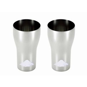 よこやま よこやま 燕熟の技 温感ステンレス タンブラー 440ml 2P 赤富士 EJK-701