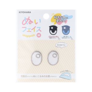 清原 KIYOHARA 清原 ぬいフェイスワッペンM J NUIW-10 KIYOHARA