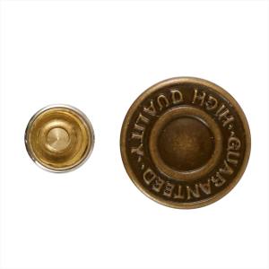 清原 KIYOHARA KIYOHARA サンコッコー ジーンズタックボタン 17mm アンティックゴールド SUN15-26 清原