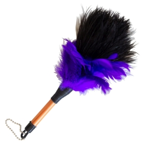 向島自動車用品製作所 向島自動車用品製作所 M-15 ミニ毛ばたき オーストリッチ&鶏 全長約21cm