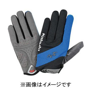 オージーケーカブト OGK KABUTO オージーケーカブト SPG-5 グローブ 指付き Mサイズ ブルーブラック フルフィンガー OGK KABUTO