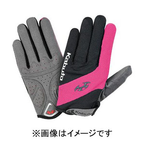 オージーケーカブト OGK KABUTO オージーケーカブト SPG-5 グローブ 指付き スリムSサイズ ピンクブラック フルフィンガー OGK KABUTO