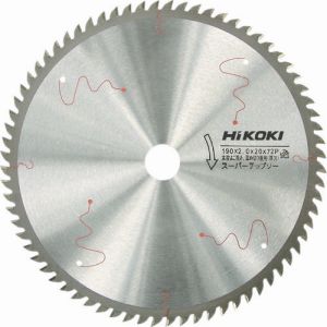 ハイコーキ HiKOKI ハイコーキ 0032-2441 スーパーチップソー 190mmX20 72枚刃