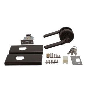 日中製作所 日中製作所 NP358-ML-B-5060 かんたん取替レバーハンドル 可変ラッチ 3本キー