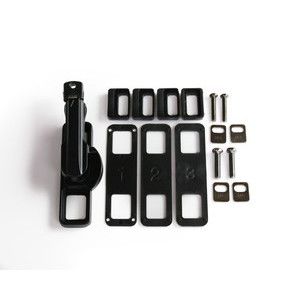 日中製作所 日中製作所 144KR-B 取替クレセント R用 ブラック