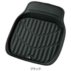 ボンフォーム BONFORM ボンフォーム カーマット 3Dレザーマット 前席用S 46x60cm ブラック 6416-31BK