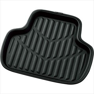 ボンフォーム BONFORM 3Dレザーマット 後席用S 48x41cm ブラック 6416-06BK