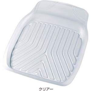 ボンフォーム BONFORM ボンフォーム カーバケットマット 3Dプライム 前席用 48x65cm クリアー 6279-01CL