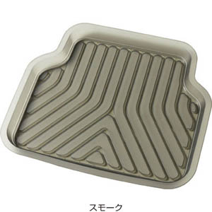 ボンフォーム BONFORM ボンフォーム カーバケットマット 3Dプライム 後席用 50x45cm スモーク 6279-08SM
