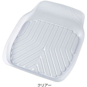 ボンフォーム BONFORM ボンフォーム カーマット 3Dプライム 前席用S 46x60cm クリアー 6279-31CL