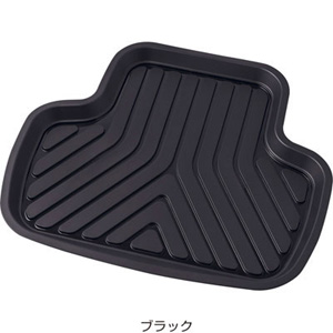 ボンフォーム BONFORM ボンフォーム カーフロアマット 3Dプライム 後席用S 48x41cm ブラック 6279-06BK