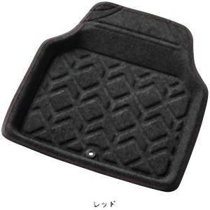 ボンフォーム BONFORM ボンフォーム 3Dジオガード 前席用 S S 後席兼用 レッド 6459-48RE