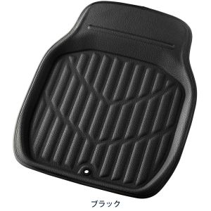 ボンフォーム BONFORM ボンフォーム 3DレザーマットN 48x62cm (フロント1枚) BK 6465-01BK