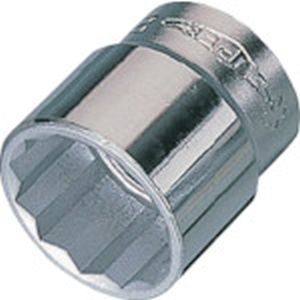 スーパーツール SUPERTOOL スーパーツール NHS313 ソケットレンチ用ソケット12角 差込角9.5mm 六角対辺13mm