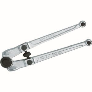 スーパーツール SUPERTOOL スーパーツール PW-100 ピンスパナ 口開き ピンの中心 18～100 全長 250mm