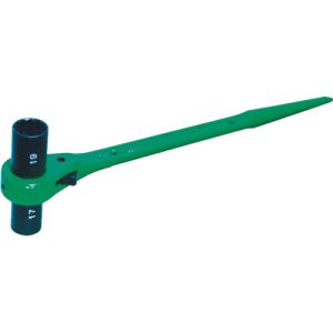スーパーツール SUPERTOOL スーパーツール RN-1921WL 両ロングソケット 両口ラチェットレンチ 爪式 六角対辺 19×21 全長 310mm