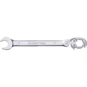 スーパーツール SUPERTOOL スーパーツール RCW24 オープンラチェットレンチ ストレートタイプ L 333mm 呼び 24