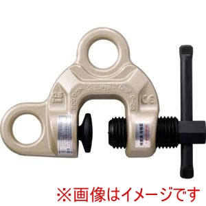 スーパーツール SUPERTOOL スーパーツール SDC1.5WNRF スクリューカムクランプ ダブル アイ型 容量 1.5ton クランプ範囲10～50mm