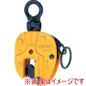 スーパーツール スーパーツール SVC0.5ERF タテ吊クランプ ロックハンドル式 自在シャックルタイプ 基本使用荷重0.5t RFIDチップ搭載/S M A Я T管理アプリ対応