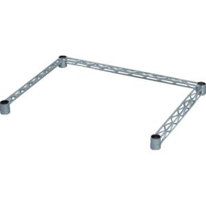 アイリスオーヤマ アイリスオーヤマ MR-61BK メタルラックコの字バー 61cm 530729
