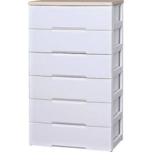 アイリスオーヤマ アイリスオーヤマ HG-806 ウッドトップチェスト ホワイト ペアー メーカー直送 代引不可 北海道 沖縄 離島不可