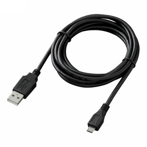 アイリスオーヤマ IRIS microUSBケーブル 1.5m MC20A20MB