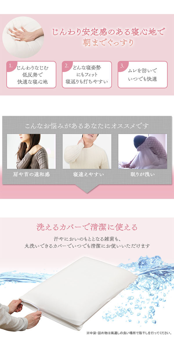  アイリスオーヤマ IRIS やみつきまくら 低反発 PYT-6040