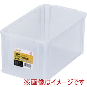 アイリスオーヤマ IRIS アイリスオーヤマ B-6.6R-CL 299258 BOXコンテナ B-6.6R クリア