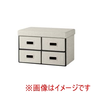 アイリスオーヤマ IRIS アイリスオーヤマ SST4H-60 3WAY引き出し収納ボックス 引き出し4つタイプ グレー