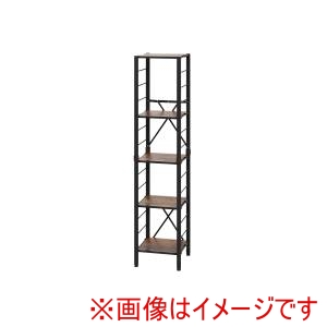アイリスオーヤマ IRIS アイリスオーヤマ KRSR5-360 組立簡単 連結スチールラック ヴィンテージブラウン