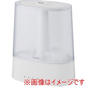 アイリスオーヤマ  IRIS アイリスオーヤマ AHM-HUT55A-W 112899 上給水超音波ハイブリッド加湿器 ホワイト