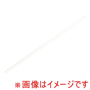 羽柴化成 羽柴化成 ペーパーストロー ストレート 白 裸 200本入