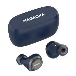 ナガオカ NAGAOKA ナガオカ NAGAOKA BT824BL Bluetooh5.0対応 オートペアリング 完全ワイヤレス イヤホン ブルー